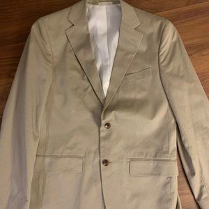 Khaki Sports Coat and Pants